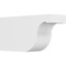Ekena Millwork Standard Del Monte Architectural Grade PVC Rafter Tail, 6"W X 10"H X 20"L RFTP06X10X20DEL - alternate 1
